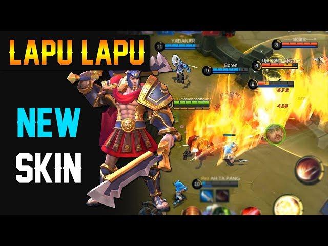 LAPU LAPU NEW SKIN GAMEPLAY MOBILE LEGENDS