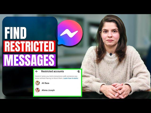 How to Unrestrict Someone on Messenger - Remove Restriction on Messenger