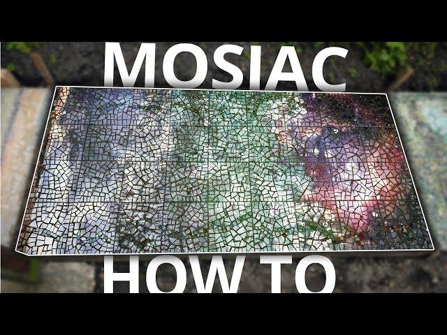 How to create a mosaic mural