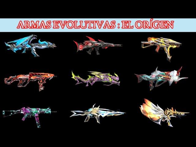 EL ORIGEN DE LAS ARMAS EVOLUTIVAS - 【Garena Free Fire】