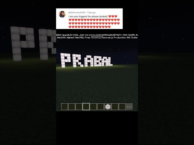 Dg Pro , Shubh, Shumail, Prabal #shorts #minecraft