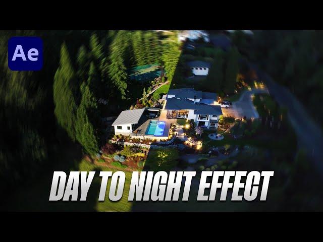 Day To Night Transition | After Effects Tutorial