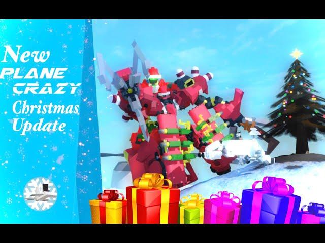 Plane Crazy NEW Christmas Update (New blocks, +20 New Save Slots, Winter event Items)