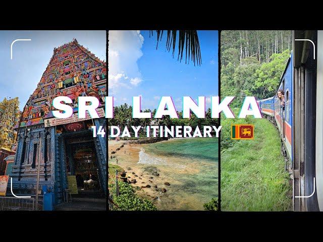 SRI LANKA The PERFECT 14 Day Itinerary! Colombo - Ella - Unawatuna and More!