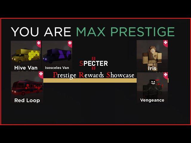 Roblox | Specter 2 - Prestige Reward Showcase