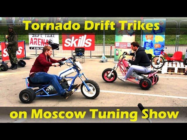 DRIFT TRIKE ARENA on Moscow Tuning Show #TORNADOTRIKES