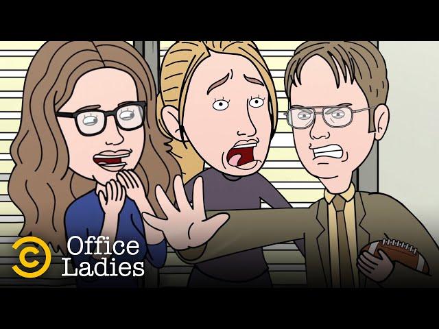 Why Angela Kinsey Will Never Forget Filming the “Dwight’s Speech” Cold Open - Office Ladies