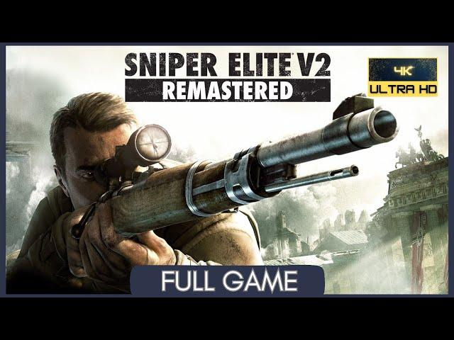 Sniper Elite V2 Remastered | Full Game | No Commentary | PS5 | 4K Quality Mode