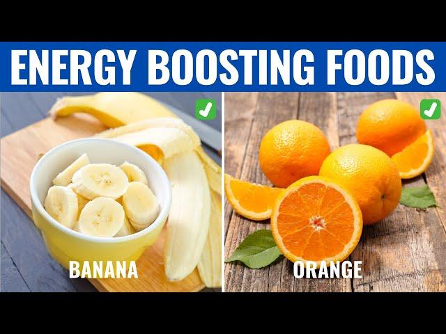 ENERGY BOOSTING FOODS - 21 Foods That Will Boost Your Energy Levels Naturally!