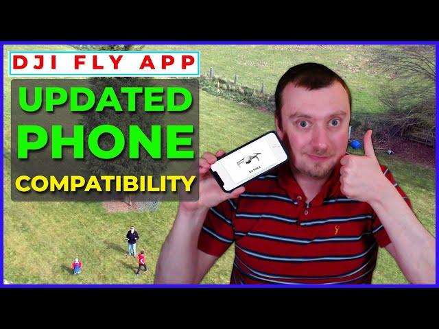 FINALLY! DJI Fly App 1.4.0 - iPhone & Android recommended devices UPDATED!