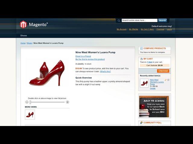 Creating a Simple Product in Magento