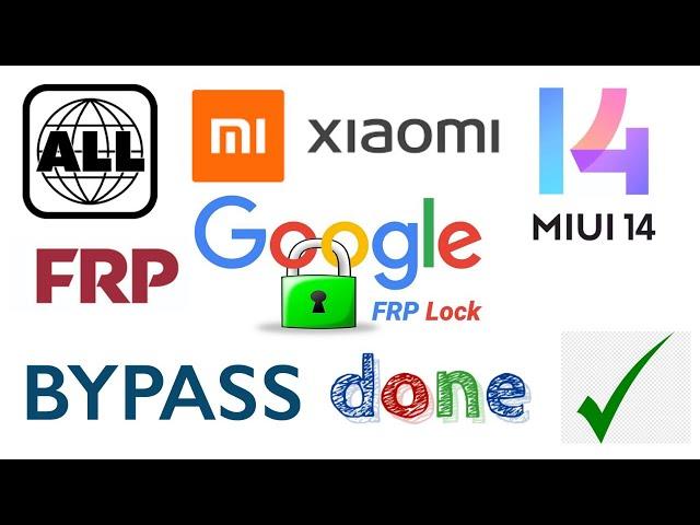 xiaomi MIUI 14 ANDROID 13 New security FRP Bypass fast and easy method.