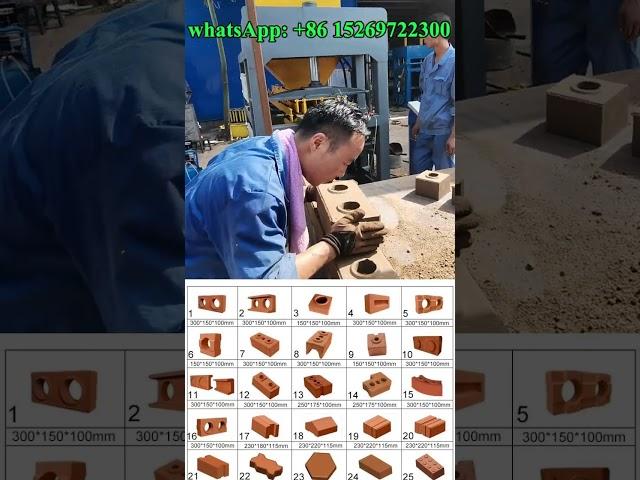 Brique de terre compressee eco brava interlocking brick machine mould for dry pressed brick geobeton