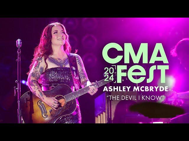 Ashley McBryde – “The Devil I Know” | CMA Fest 2024