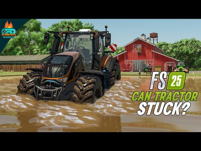 Can a Tractor Stuck in Mud in Farming Simulator 25?