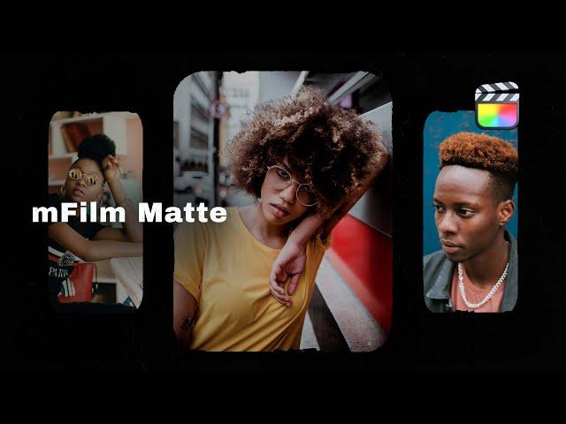 mFilm Matte - Cinematic Film Frames And Effects For Final Cut Pro - MotionVFX