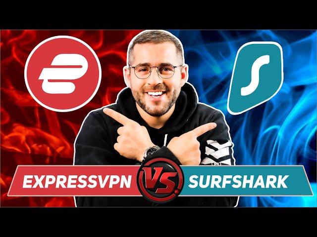 ExpressVPN vs Surfshark in 2025 - Best VPN Comparison