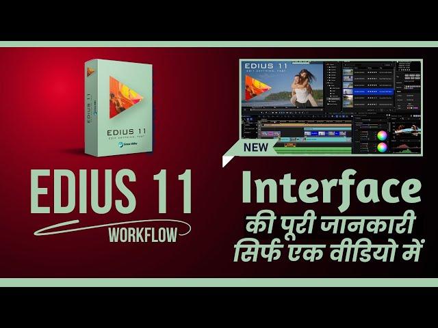 Edius 11 Workflow Review - What's Changed? New Interface With AI New Features | Mantra Adcom