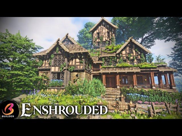 I built a BEAUTIFUL Manor in Enshrouded, let’s have a look!