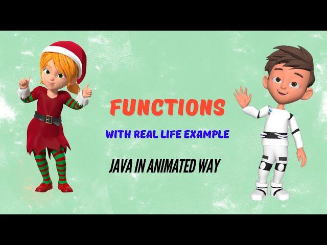 Functions in Java in animated way