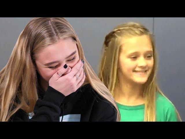 Reacting To My First Audition Tapes // Lizzy Greene