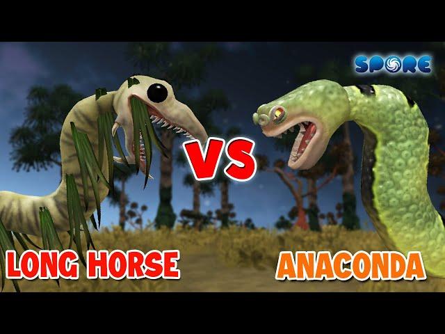 Long Horse vs Anaconda | Horror vs Animal [S4E6] | SPORE