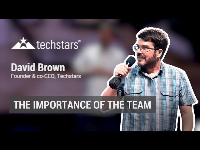 The importance of the team | Techstars’ David Brown @ amoCONF 2018