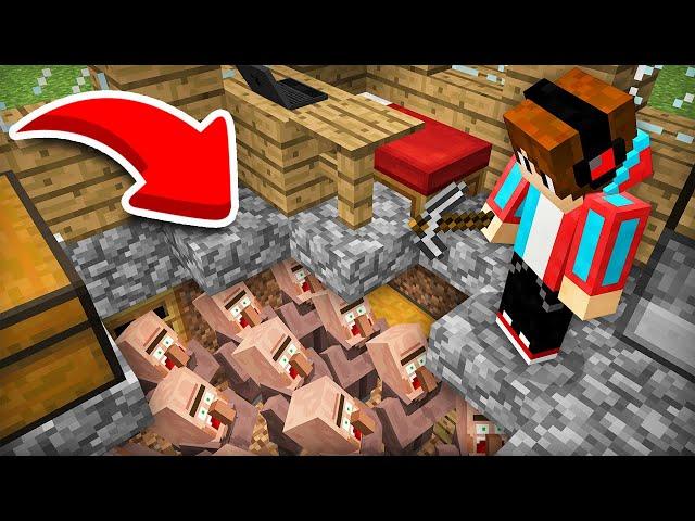 ОТ КОГО ЖИТЕЛИ ПРЯЧУТСЯ У МЕНЯ ПОД ДОМОМ В МАЙНКРАФТ | Компот Minecraft