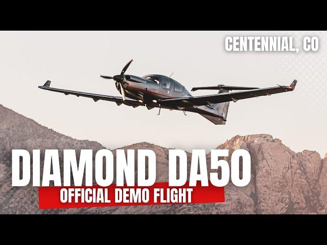 Official Diamond DA50 RG Demo Flight | Full Version