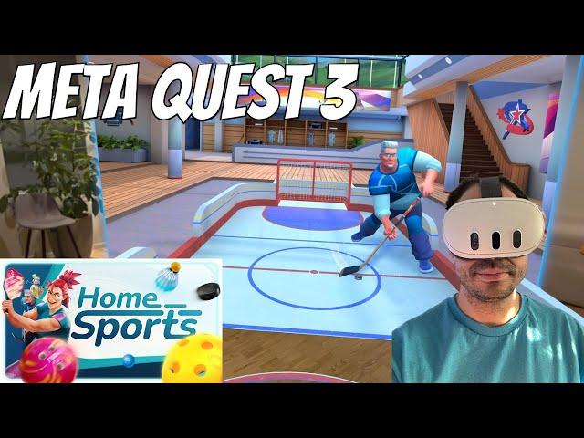 Oculus Meta Quest 2 / 3 / 3s Home Sports VR Gameplay + Review - Wii Sports Has Arrived For Quest!