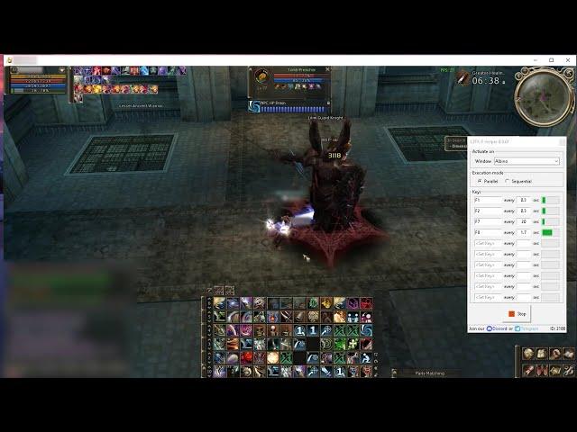 LINEAGE 2 BOT, DAGGER CATACOMB AUTO FARM ON CLICKER for LINEAGE 2 : REBORN, SKRYDE, EGLOBAL etc.