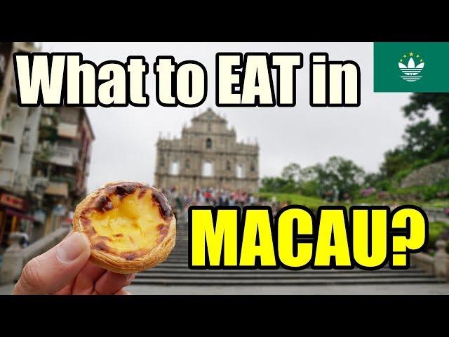 What to EAT in MACAU? BEST PORK CHOP BUN! Macau Travel Vlog