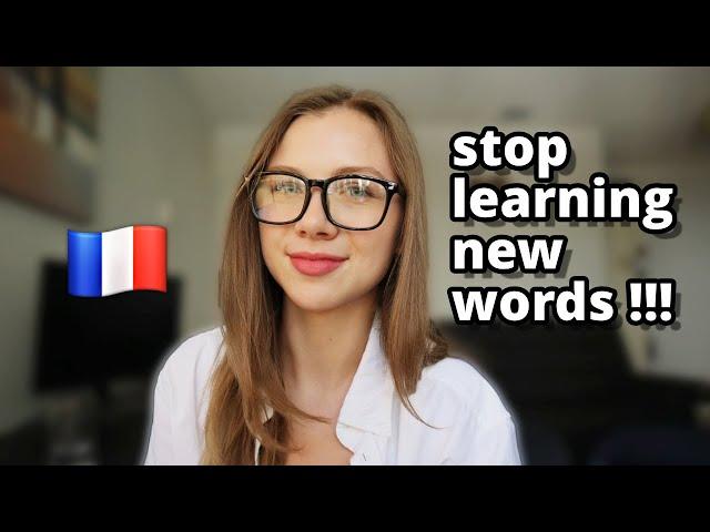 Improve French speaking vocabulary BEST STRATEGY | Become fluent in French [2021]