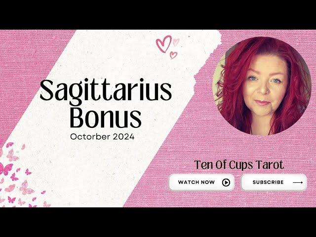 Sagittarius -"Uh Oh! Here It Comes & You Aren't Ready!"| October 2024