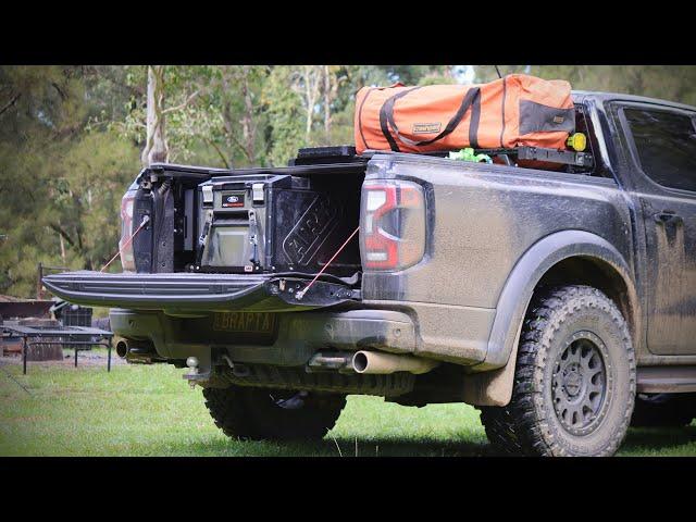 ULTIMATE RAPTOR TUB SETUP !!! EP#2 - AUSMOTION Molle panels & dual battery wiring DONE !