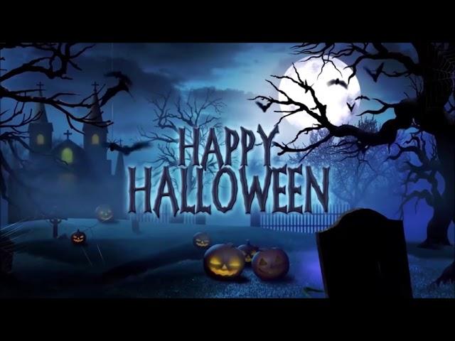 #Футаж заставка счастливый хеллоуин ◄4K•HD► #Footage happy halloween screensaver