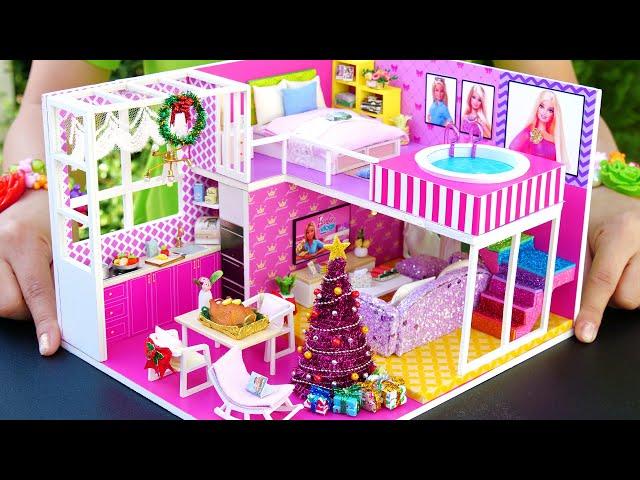 DIY Barbie Doll House With Pool