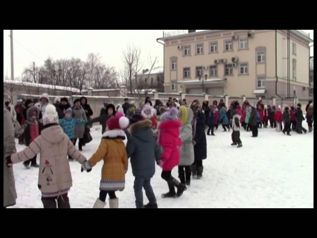 Праздник Масленицы 20.02.2015. Плясовая с Веснянками.