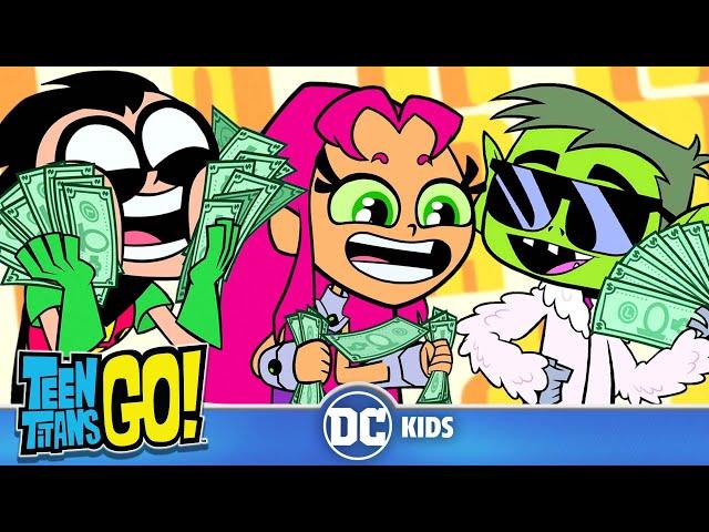 MONEY MONEY MONEY!  | Teen Titans Go! | @dckids