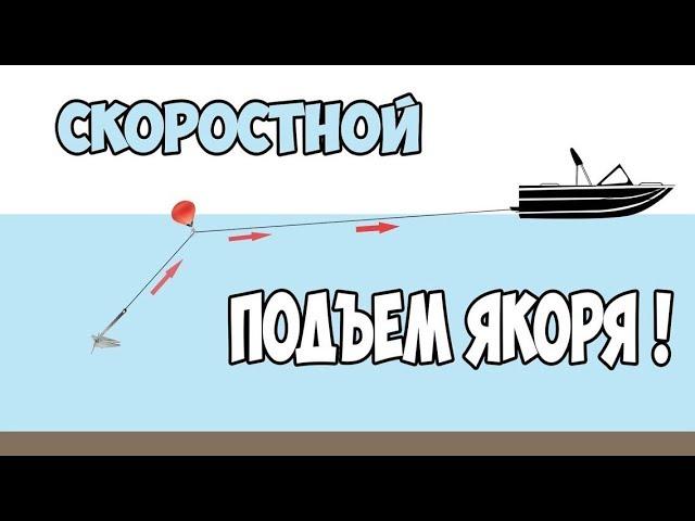 Как быстро и легко поднять якорь со дна?