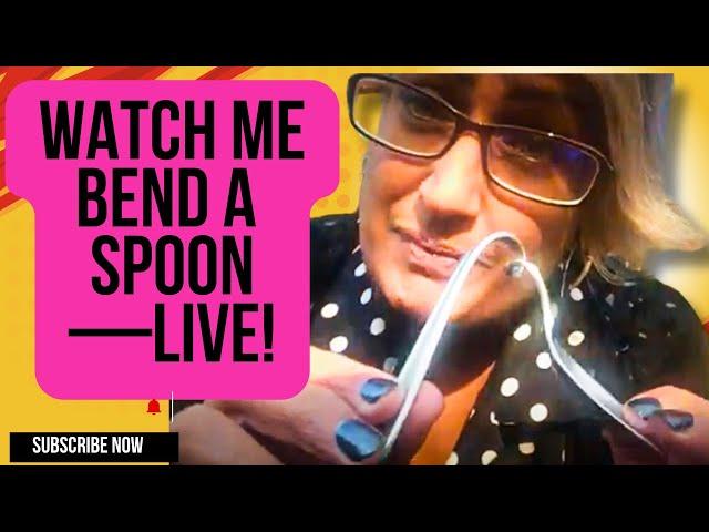 Watch Me Spoon Bend Live!