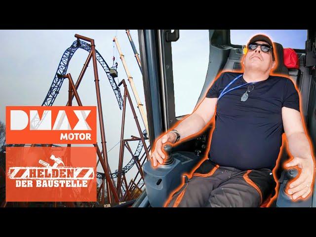 Europapark: Mit dieser Achterbahn gehen sie ans Limit! | Helden der Baustelle | DMAX Motor