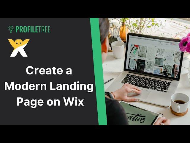 Create a Modern Landing Page on Wix | Wix | Wix Tutorial | Wix Website | Landing Page Tutorial