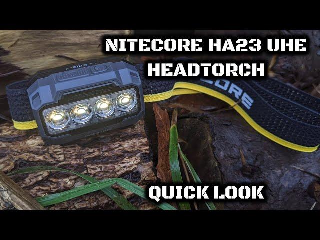 Nitecore HA23 UHE Headtorch/Headlamp: Quick Look