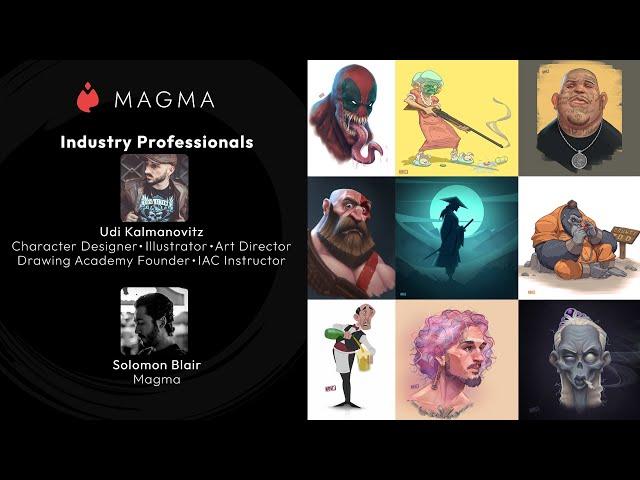 Magma Stylized Character Workflow with Udi Kalmanovitz