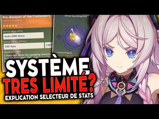 SELECTEUR DE STATS D'ARTEFACTS : Comment ça marche ? | Genshin Impact