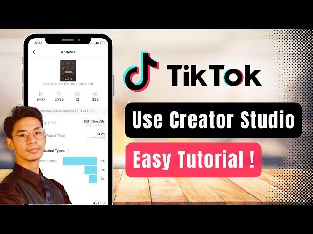 How to Use TikTok Creator Studio !