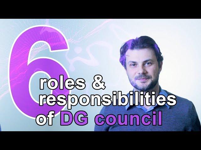 Data Governance Council's Main Roles and Responsibilities #datagovernance