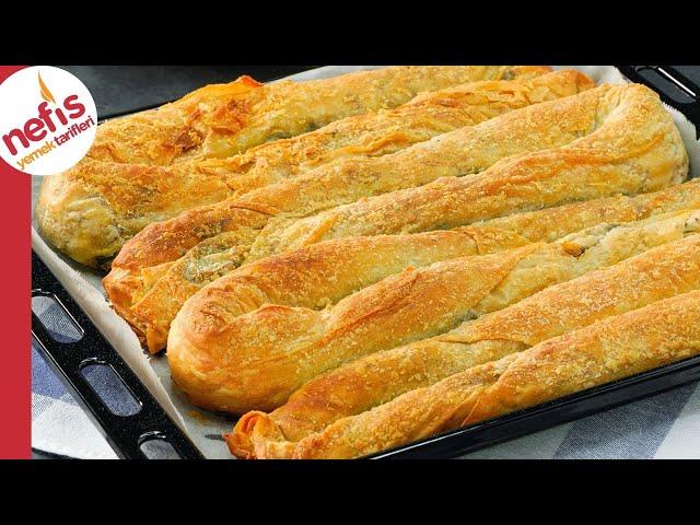 Easy Turkish Borek Recipe | Crispy Pastry with Spinach & Cheese Filling