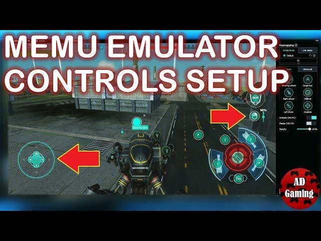 War Robots - How To Set Up Controls On Memu Emulator - Tutorial